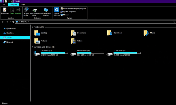 Cách thiết lập giao diện Dark Mode trên Windows 10
